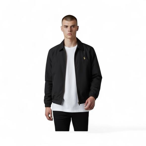 Vintage Polo By Ralph Lauren Men's Black Size XXL Bi Swing Plaid Lined Jacket - Picture 1 of 13